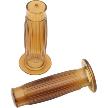 EMGO Vintage Grand Turismo Grips - 7/8" - Golden Oil