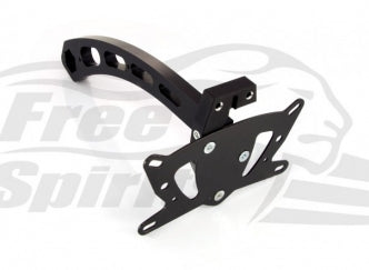Free Spirits Side Mount License Plate Bracket - Indian Scout Bobber