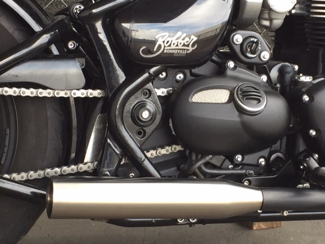 Cone Engineering Bullet Muffler Triumph Bobber / Bobber Black