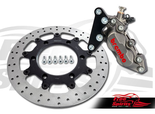 Free Spirits Brembo Front Brake Upgrade 04-15 Triumph Thruxton