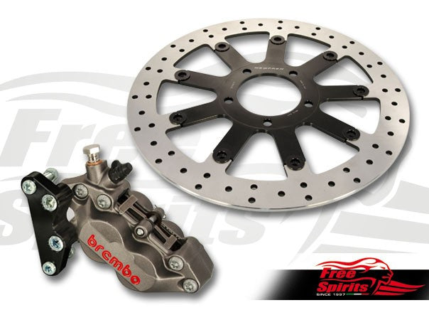 Free Spirits Brembo Front Brake Upgrade with Rotor - Street Twin, Street Cup
