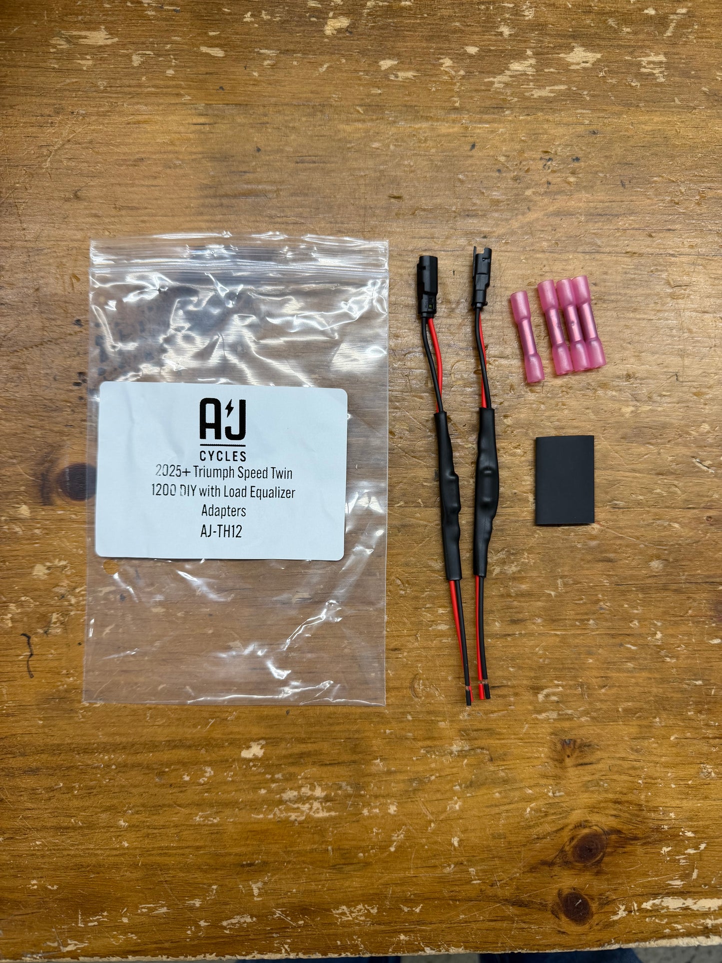 A&J Cycles Turn Signal Wire Harness Kit with Load Equalizer (DIY) - 2025+ Triumph Speed Twin 1200 / RS