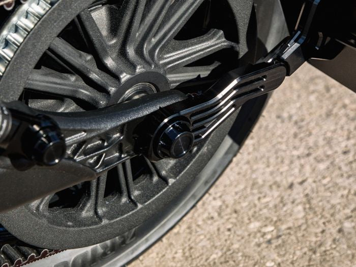 Wunderkind Rear Axle Covers - Indian Scout Bobber