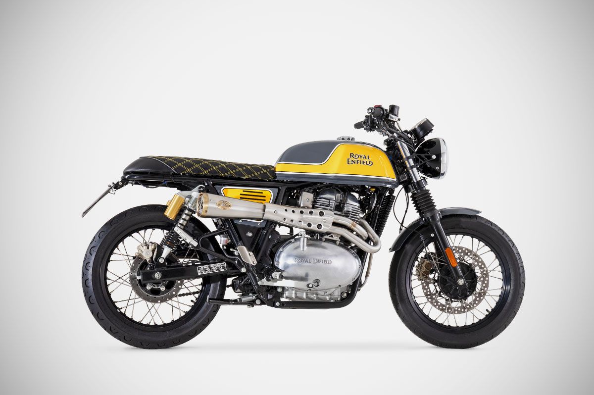 Zard 2:1 Full Racing Exhaust - Royal Enfield Continental GT 650 and Interceptor 650 21+