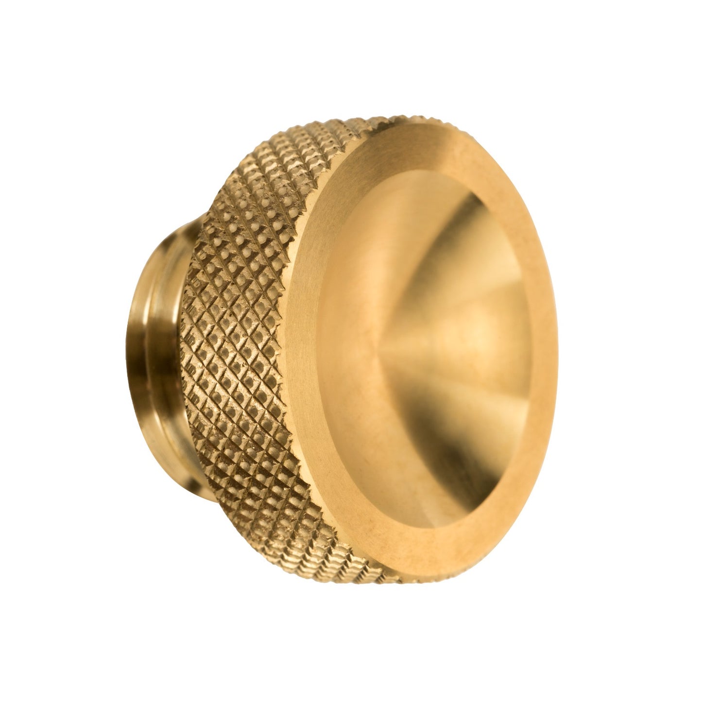 Motone Parabola Dished Oil Fill Cap - Brass