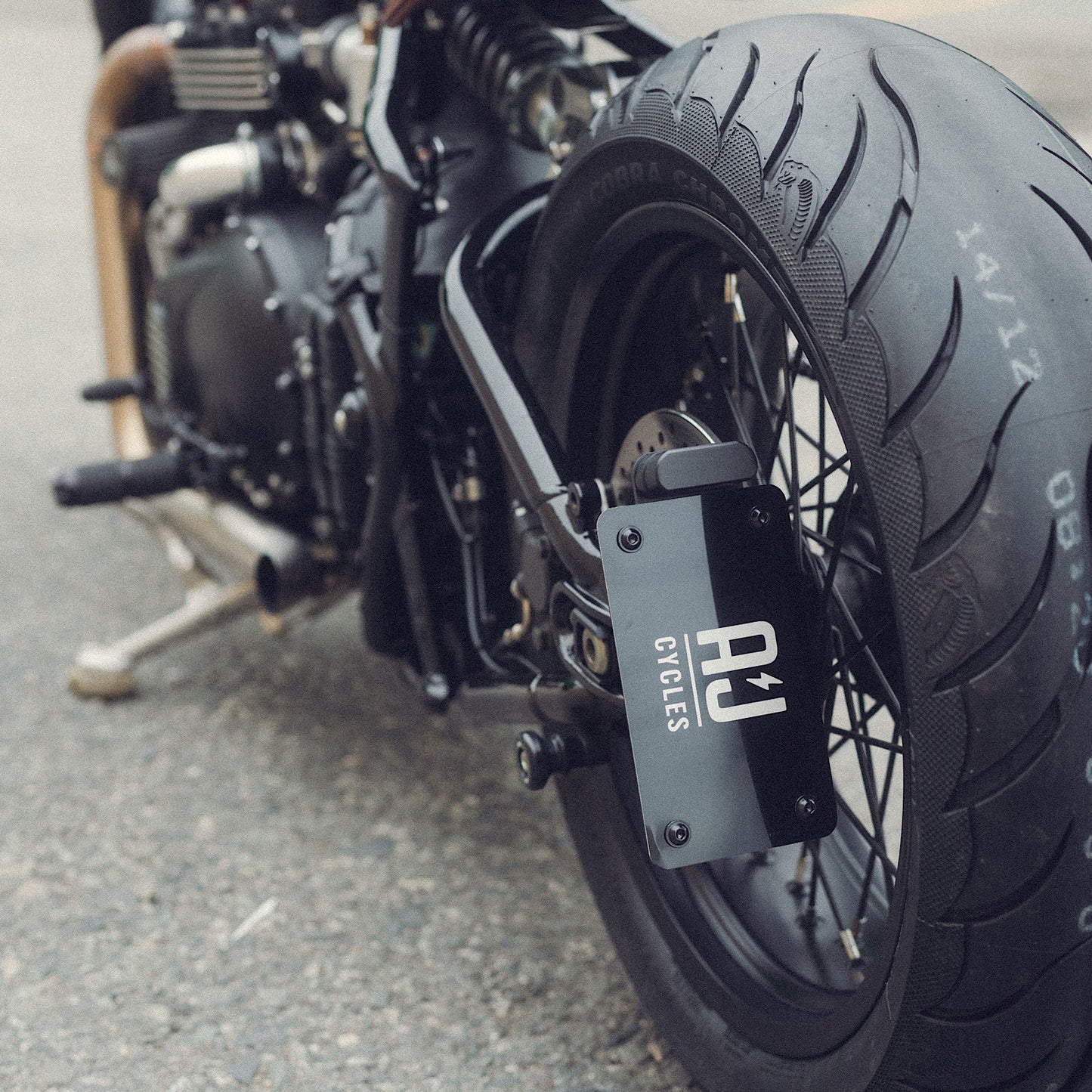 Sidemount License Plate Bracket without Light