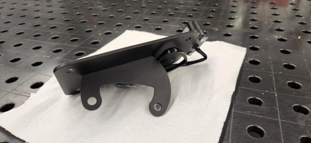 Sidemount License Plate Bracket - Triumph Rocket
