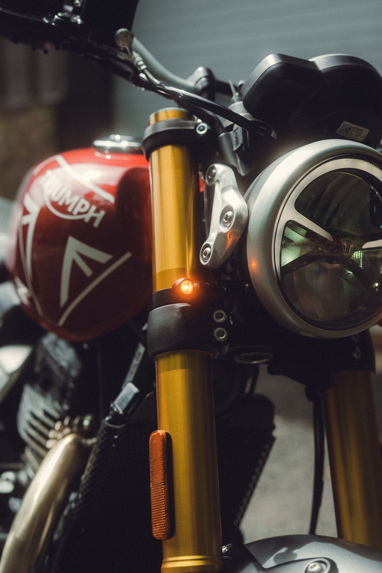 Motone Pico Plug and Play Front Turn Signals - Triumph Speed / Scrambler 400 X