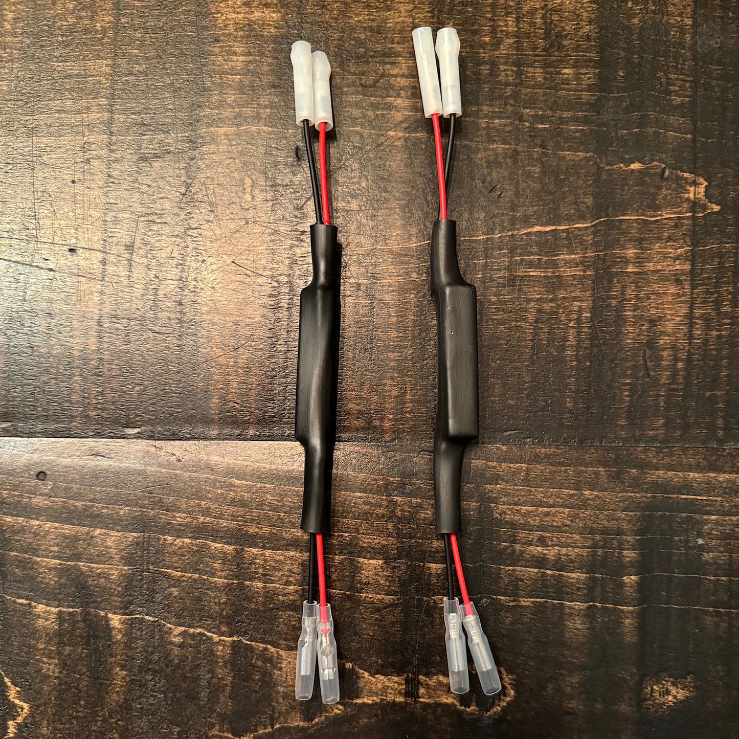 A&J Cycles Plug and Play Turn Signal Resistors / Load Equalizers - 3.9MM Bullet Connectors