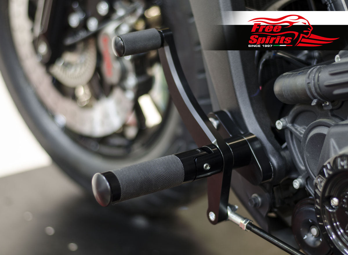 Free Spirts Billet Forward Control Kit - 2015-2024 Indian Scout Bobber