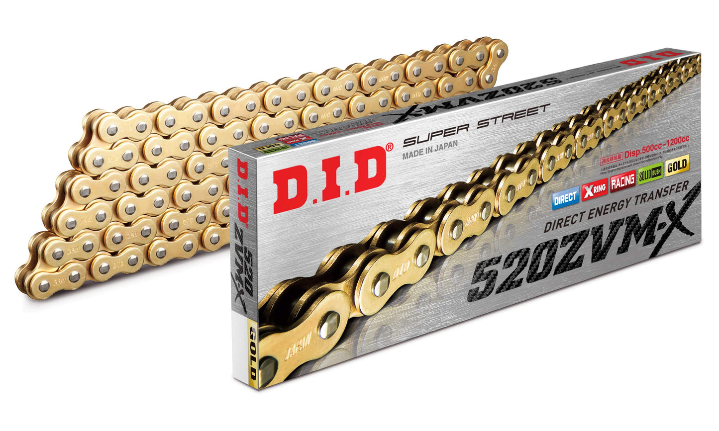 Superlite / DID Premium Chain and Sprocket Kits - 525 Chain - 2001 - 2016 Air Cooled Bonneville, Scrambler, Thruxton