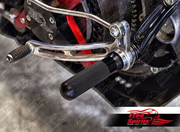 Free Spirits Billet Rider Foot Pegs - Harley Davidson XR1200 / X