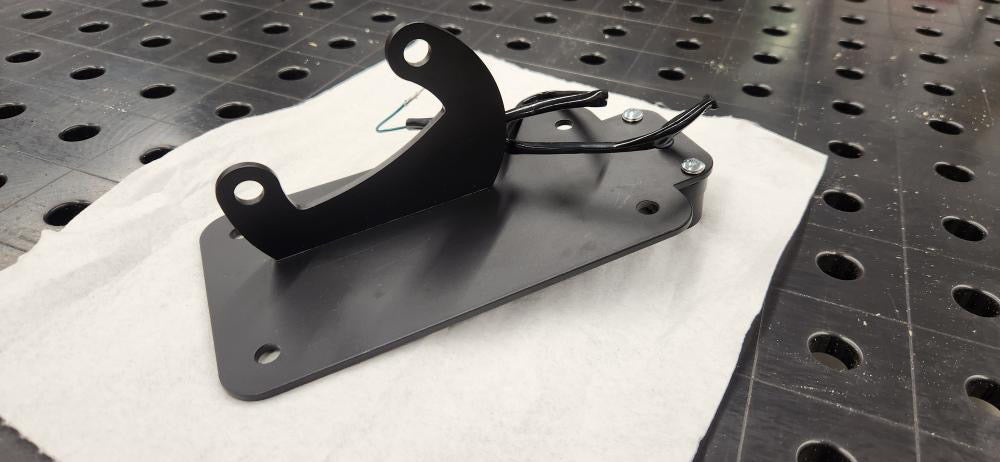 Sidemount License Plate Bracket - Triumph Rocket
