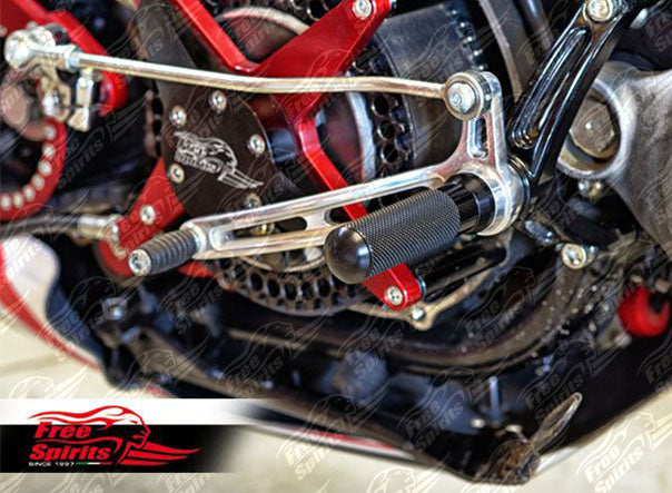 Free Spirits Billet Rider Foot Pegs - Harley Davidson XR1200 / X
