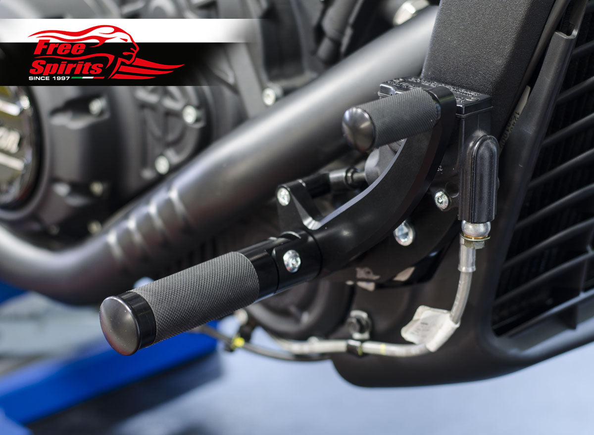Free Spirts Billet Forward Control Kit - 2015-2024 Indian Scout Bobber