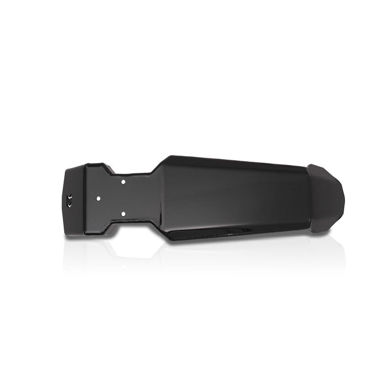 Dakar Aluminum High Front Fender - Black or Silver - Triumph Scrambler 1200