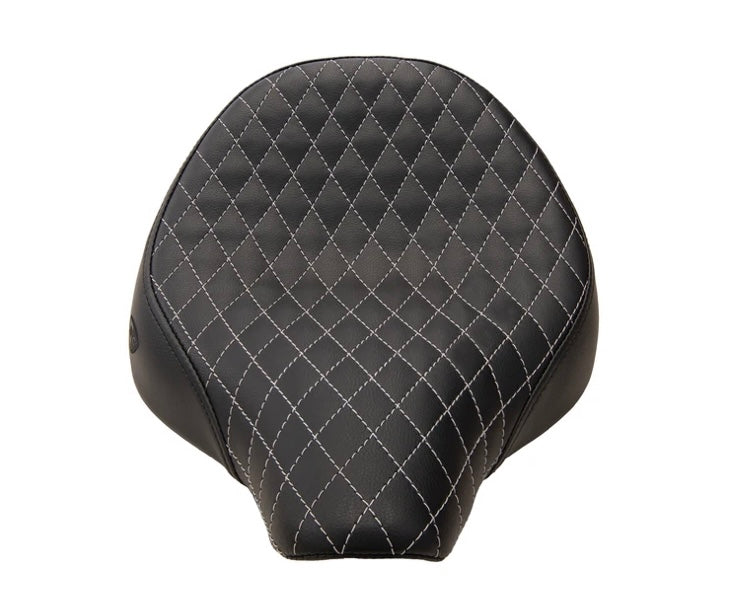 British Customs DIAMOND STITCH GEL SEAT FOR BONNEVILLE BOBBER