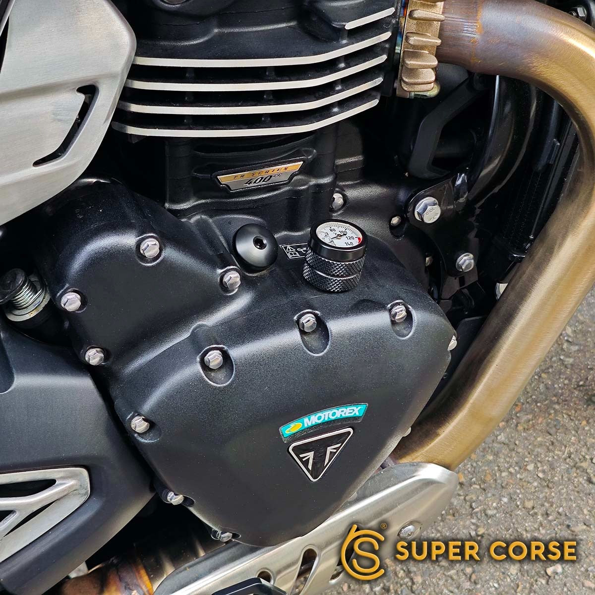 Super Corse Oil Temperature Gauge - Triumph Speed 400 / Scrambler 400 X