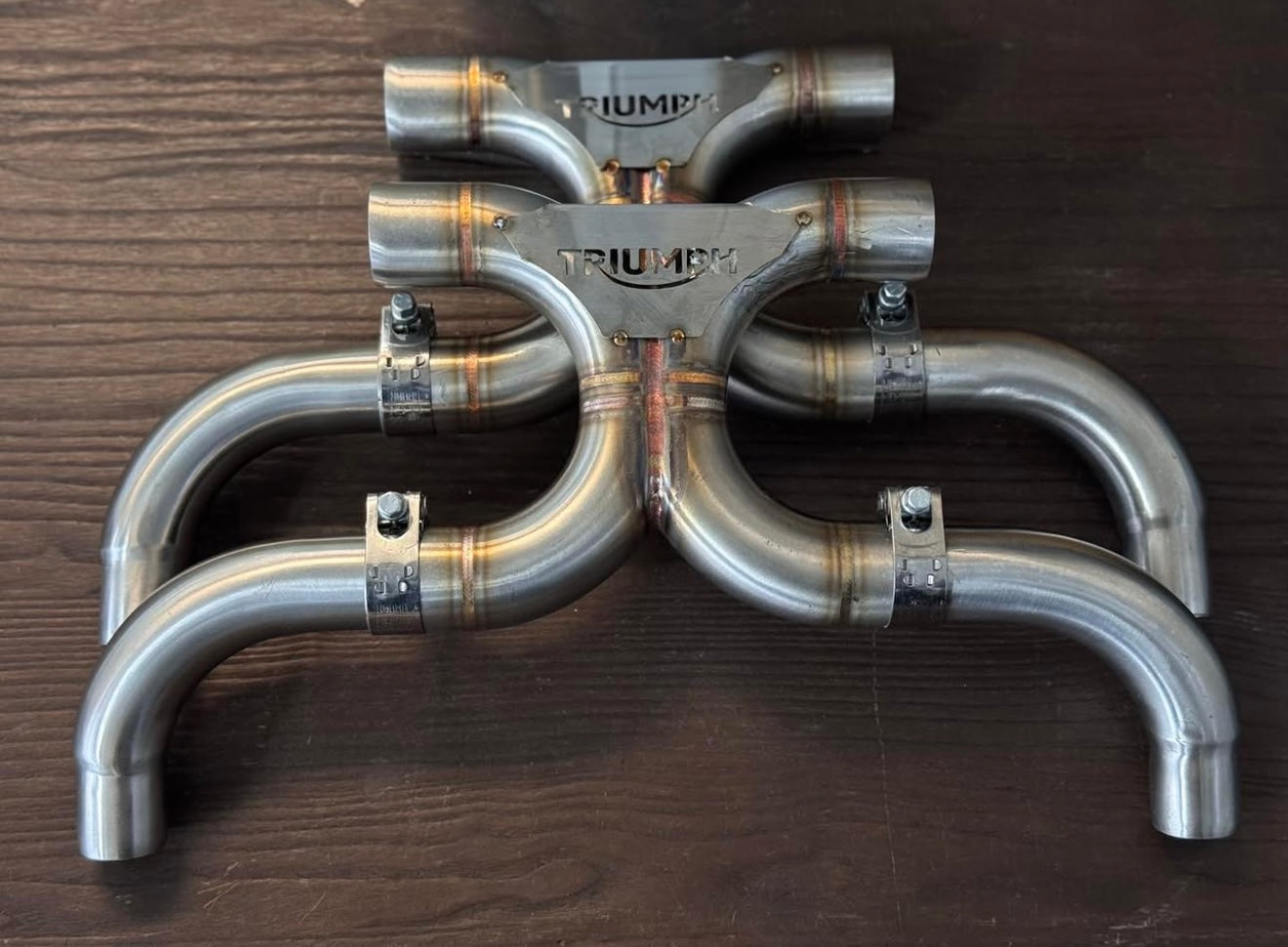 Bella’s Garage Outlaw X-Pipe - 2025 Triumph Bobber TFC, 2026+ Bobber