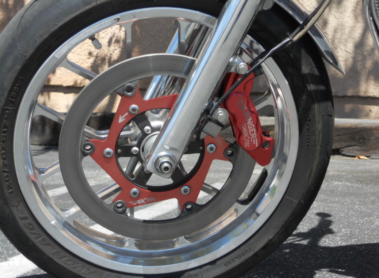 Beringer Front Brake Rotor - Stainless - 2004-2015 Triumph Thruxton 900