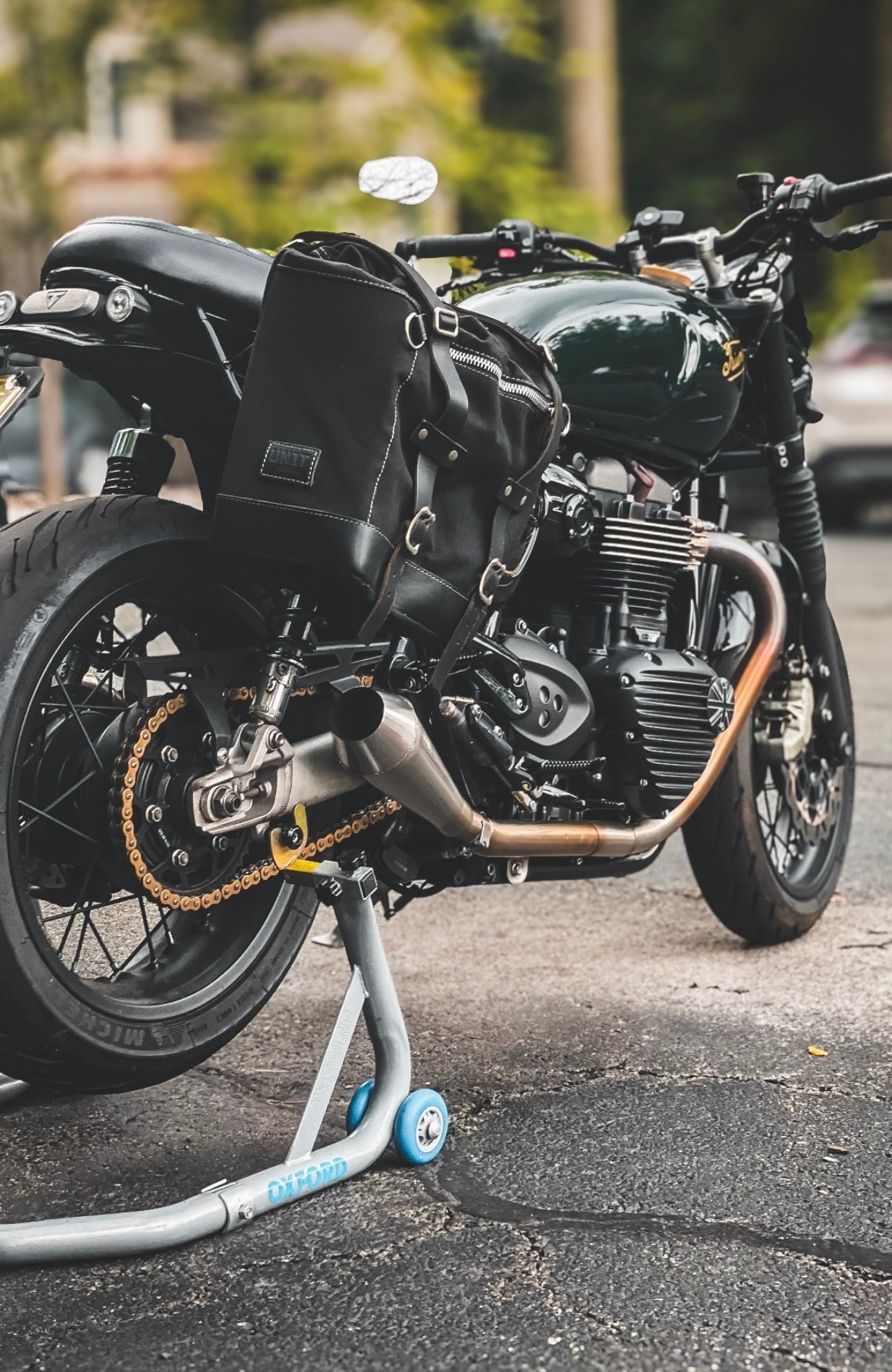 Cone Engineering Shorty Performer Mufflers / Slip-Ons 2016-2024 Triumph Thruxton R, RS, Speed Twin 1200