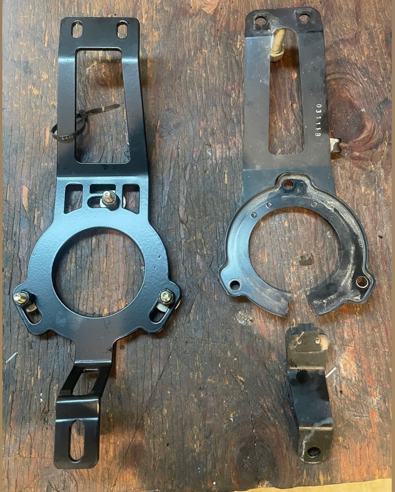 Anvil Moto Steel Radiator Fan Bracket - Triumph Scrambler 1200 X / XE / XC