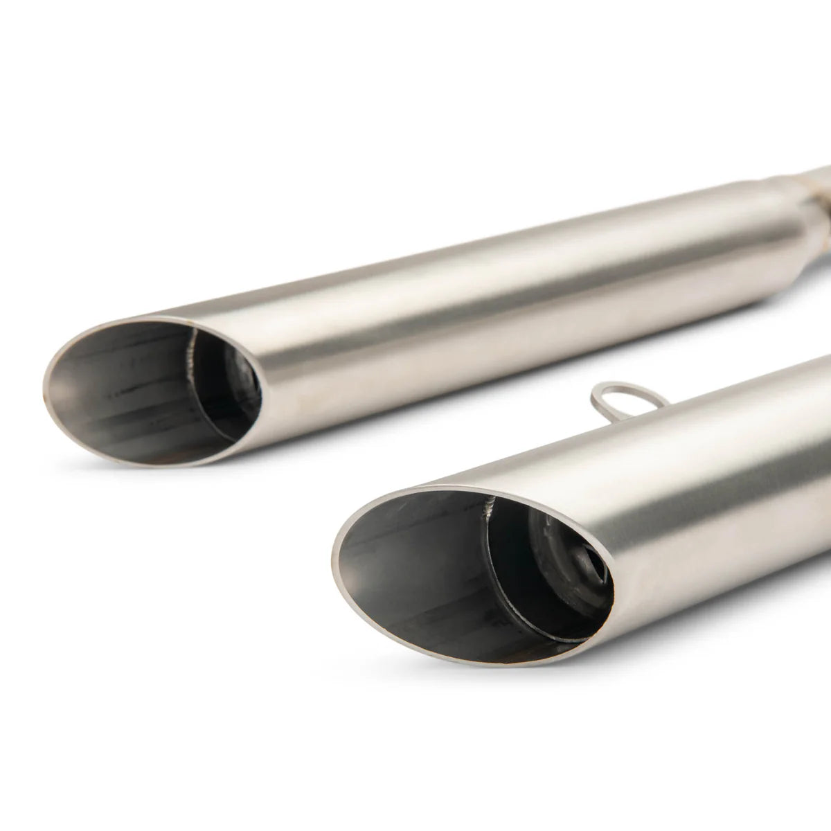 British Customs Slash Cut Exhaust - Triumph Street Scrambler