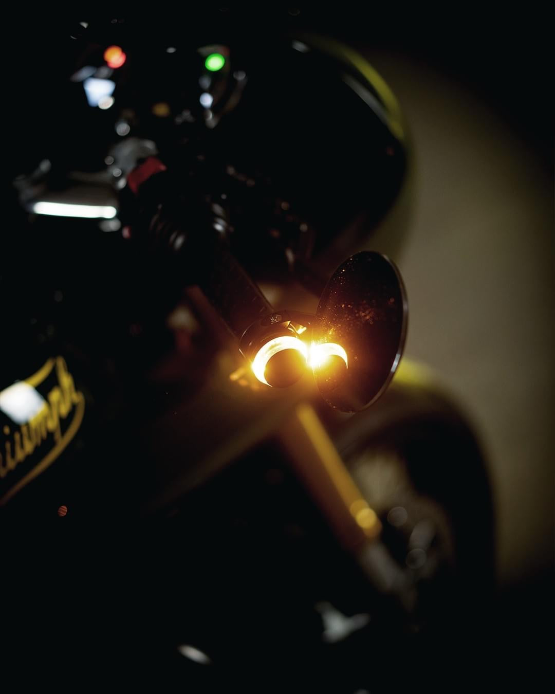 motogadget m.blaze disc LED bar end turn signals - pair