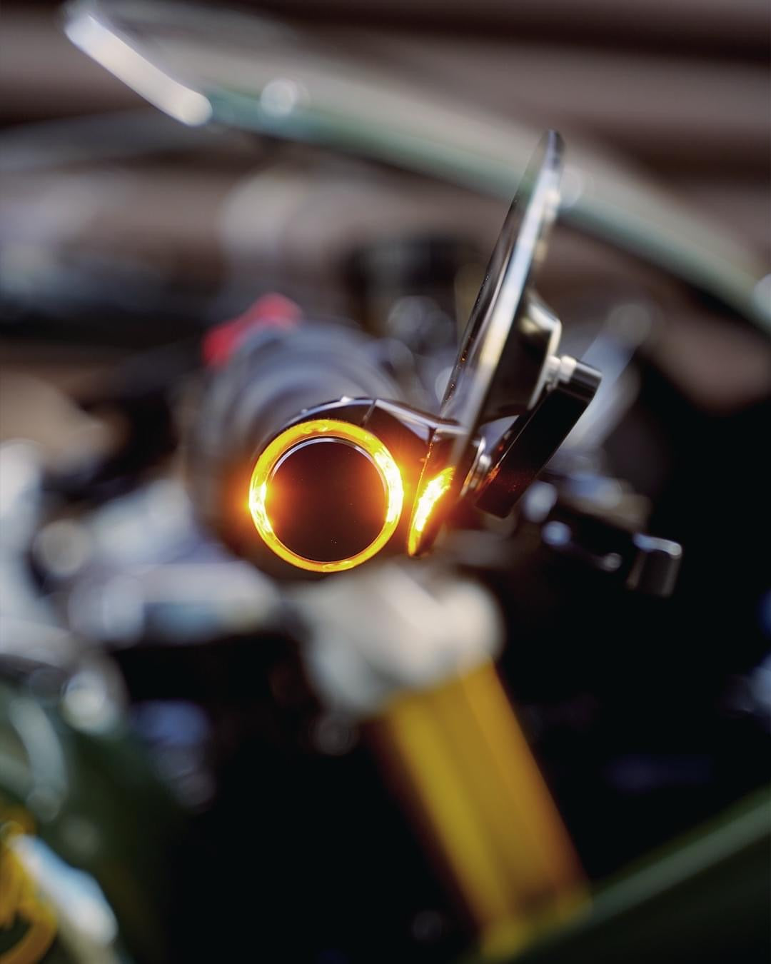 motogadget m.blaze disc LED bar end turn signals - pair