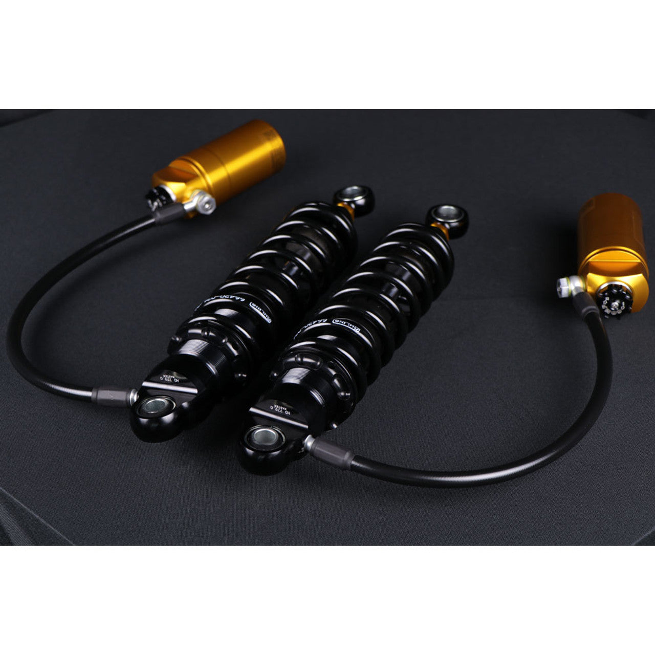 Ohlins 12” Blackline Reservoir Shock HD778 - Harley Davidson Road Glide, Street Glide, CVO