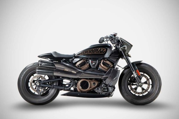 Zard Top Gun Slip On Kit - 2021+ Harley Davidson Sportster S