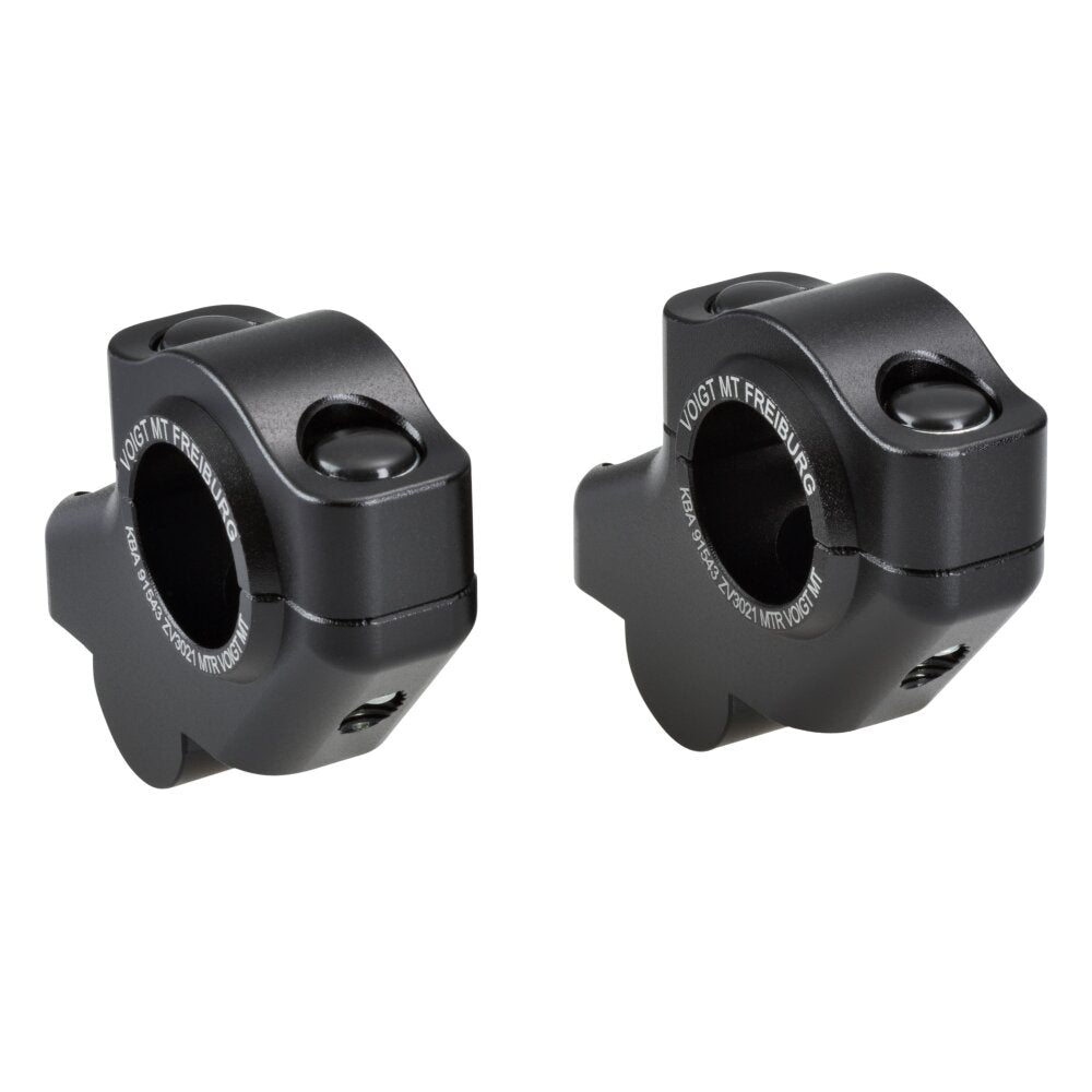 Voigt Moto Technik 30MM Up / 21MM Back Handlebar Risers - Triumph Bobber, Speedmaster 1200