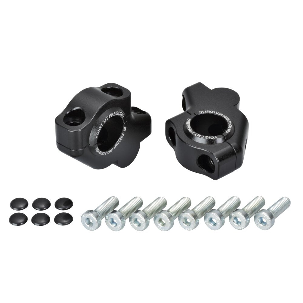 Voigt Moto Technik 30MM Up / 21MM Back Handlebar Risers - Triumph Bobber, Speedmaster 1200