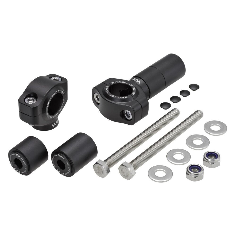 Voigt Moto Technik Adjustable Height Handlebar Risers - Triumph Bobber, Speedmaster 1200