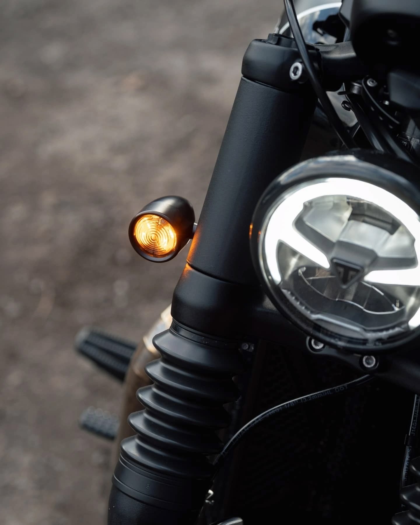 Motone Icon LED Turn Signals - Amber