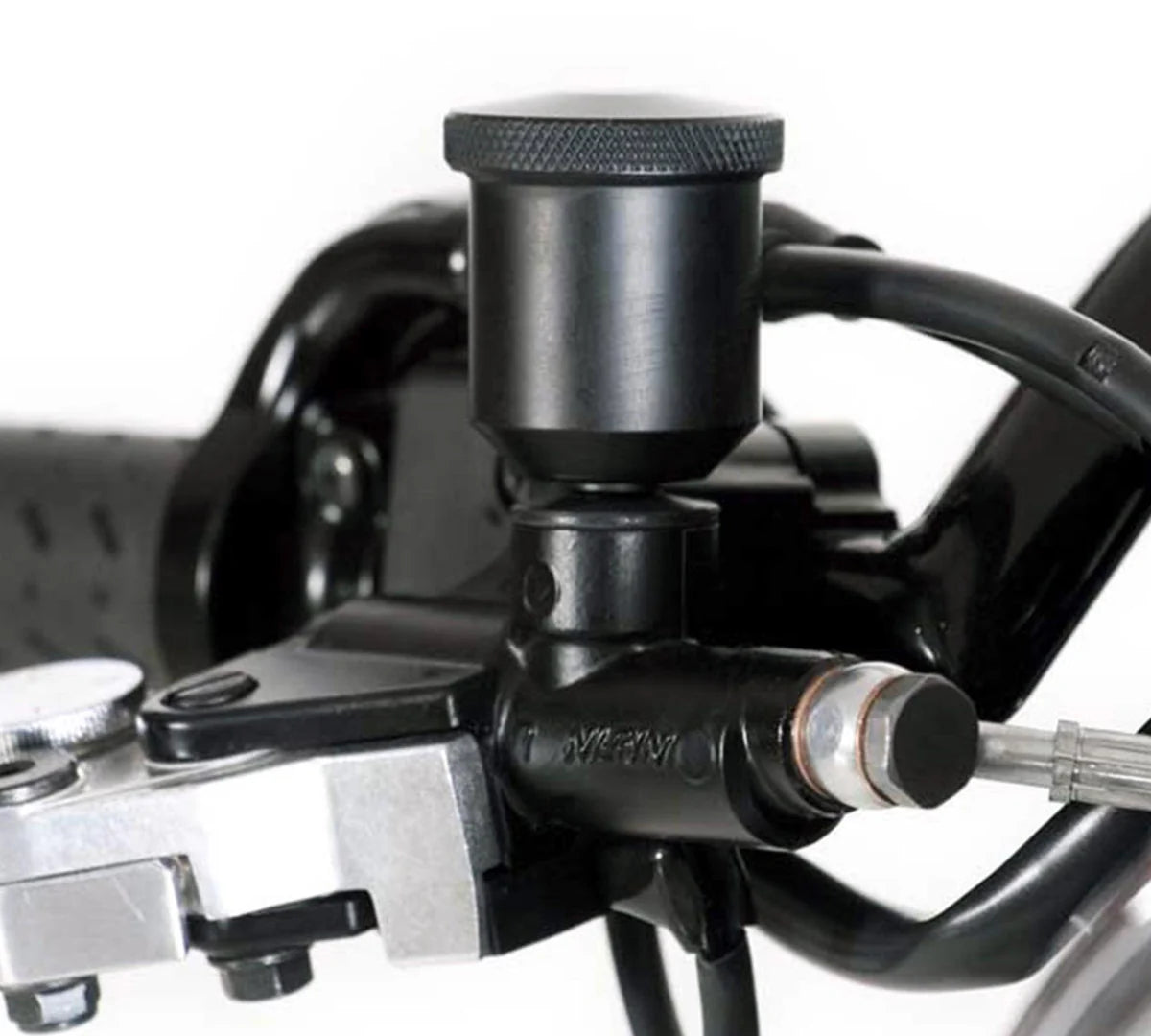 British Customs Direct Mount Front Brake Reservoir for Nissin Master Cylinder