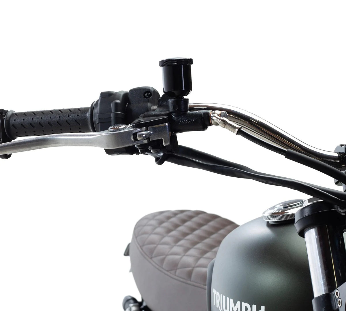 British Customs Direct Mount Front Brake Reservoir for Nissin Master Cylinder