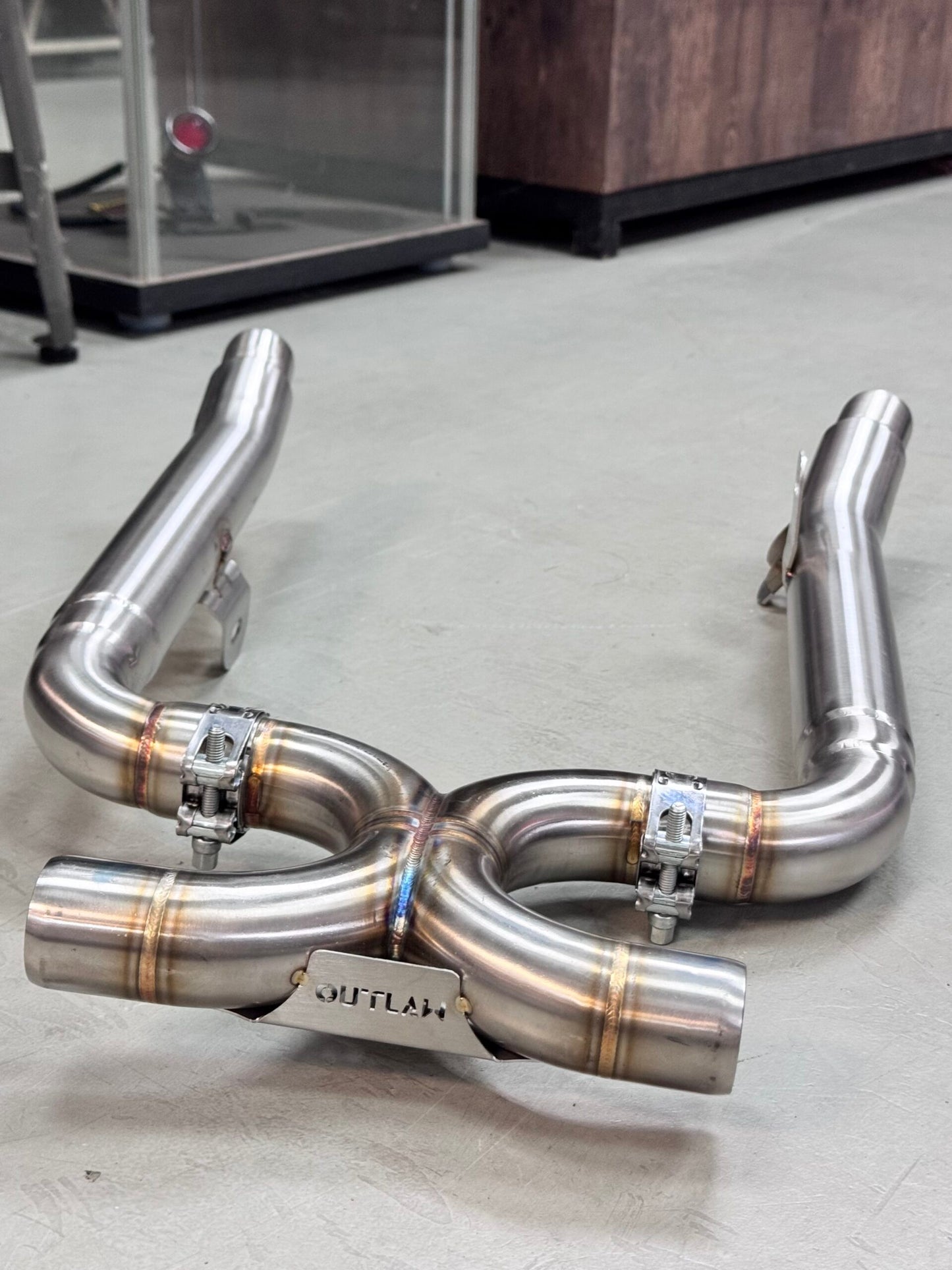 Bella’s Garage Outlaw X-Pipe - 2025+ Speed Twin / RS