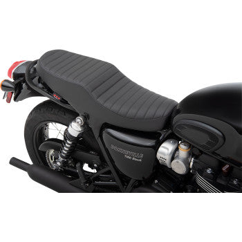Z1R Retro Seat - Classic Black - 2001-2015 Triumph Bonneville, Scrambler, Thruxton
