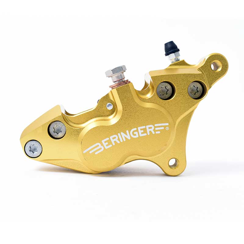 Beringer 4 Piston Front Brake Caliper Set - Triumph Thruxton 1200 S, Bonneville T120