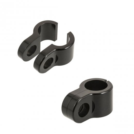 Motone Billet KLINGER CLAMPS 13mm - (Suitable for Rialto Struts) - Tail Light/Turn Signal Mounts - PAIR PXN013