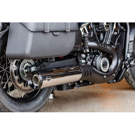 S&S Grand National Slip on - Chrome - Indian Scout / Scout Bobber 2025+