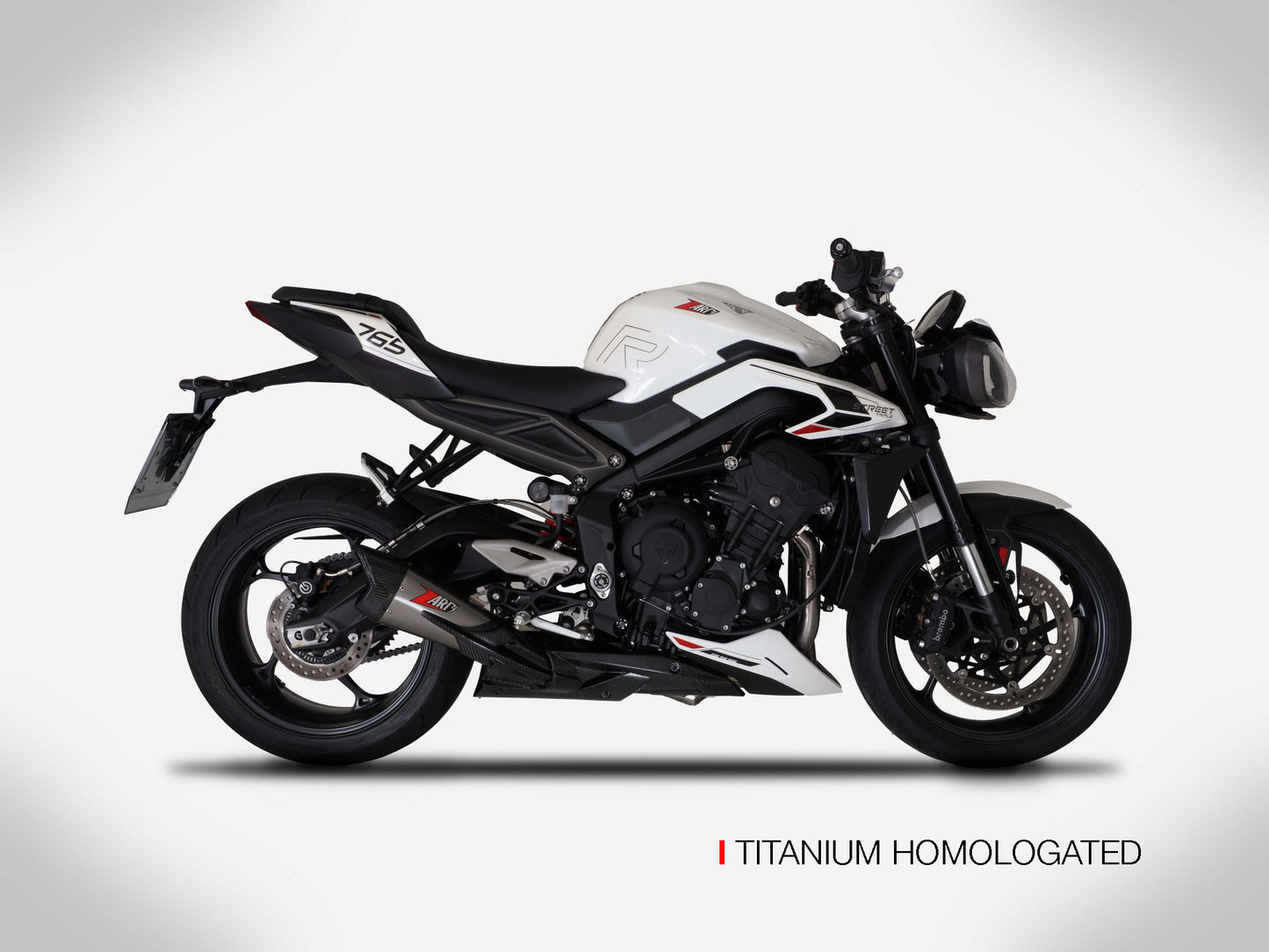 Zard Full Exhaust - 2023-2024 Triumph Street Triple 765 R / RS / Moto 2