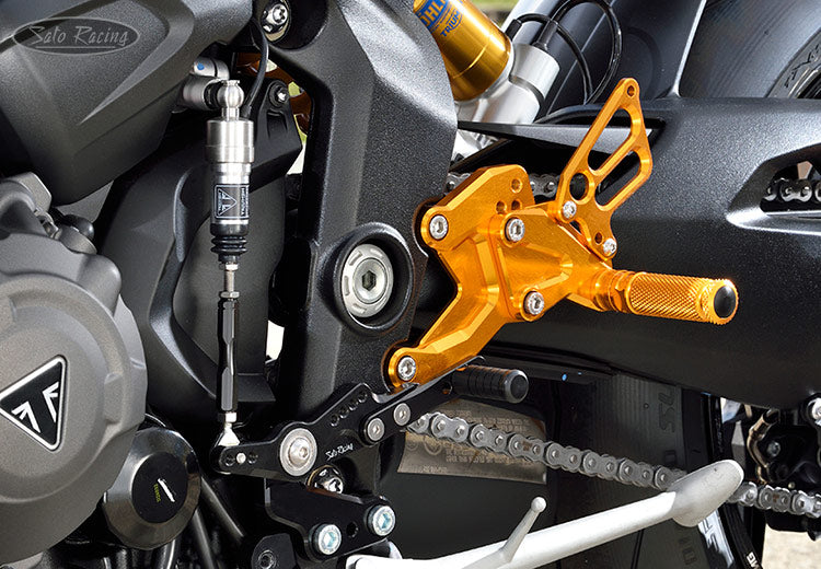 Sato Racing Rearsets - Triumph Speed Triple RR