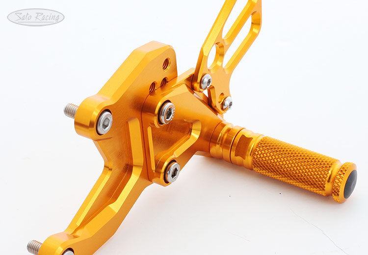 Sato Racing Rearsets - Triumph Speed Triple RR