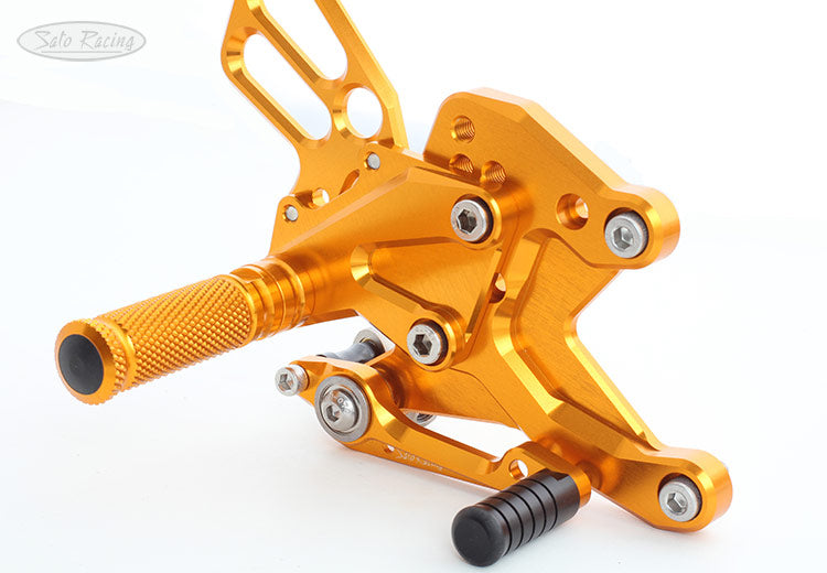 Sato Racing Rearsets - Triumph Speed Triple RR