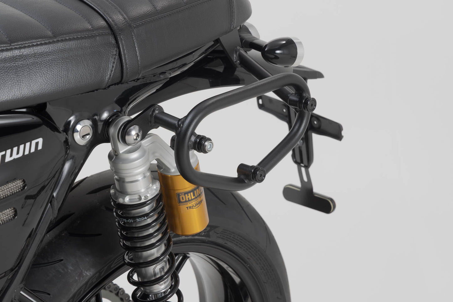 SW-Motech Legend Gear 27 L Saddlebag Setup with Quick Disconnect SLC Brackets - Triumph Speed Twin 1200