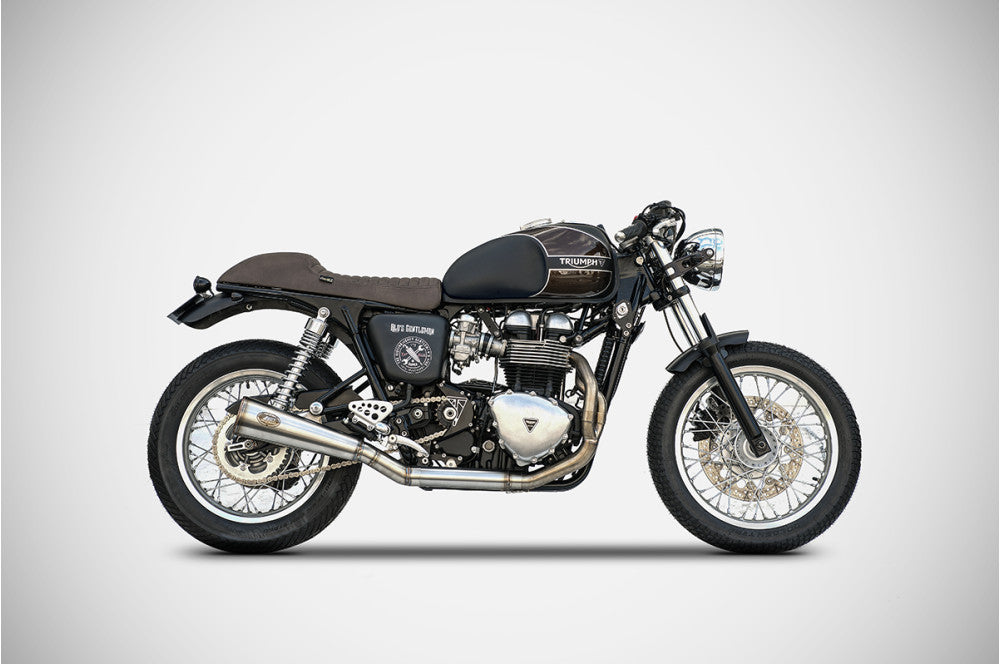 Zard 2:1 Bad Child Exhaust - 2001-2015 Triumph Thruxton / Bonneville