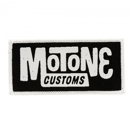 Motone Block Logo Woven Patch