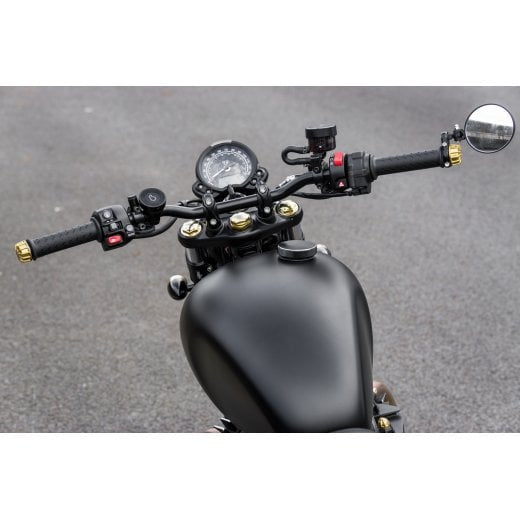 Motone Gemini Brass Bar End Finishers